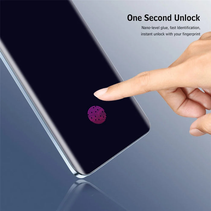 ENKAY HAT PRINCE 2PCS for Honor X50 5G / X9b 5G / Magic6 Lite 5G Screen Protector 3D Curved Tempered Glass Support Fingerprint Unlock - 4