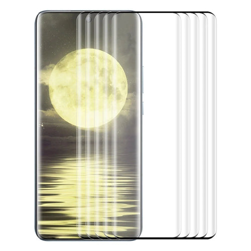 ENKAY HAT PRINCE 5PCS for Honor X50 5G / X9b 5G / Magic6 Lite 5G Full Screen Protector 3D Curved Tempered Glass Support Fingerprint Unlock - 1