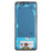 For Xiaomi Redmi Note 13 Pro+ 5G Phone Middle Plate Frame Repair Part (A-Side) (without Logo) - Black - 3