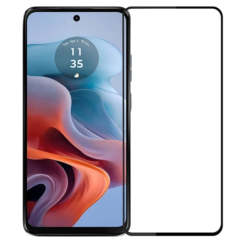MOFI For Motorola Moto G45 5G / G34 5G JK Tempered Glass Film Series-1 Full Glue Anti-Explosion Film - 1