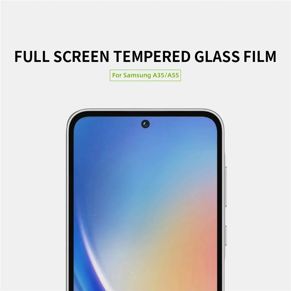 MOFI For Samsung Galaxy A35 5G / A55 5G JK Tempered Glass Film Series-1 Full Screen Protector High Definition - 3