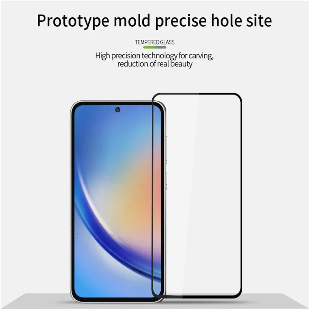 MOFI For Samsung Galaxy A35 5G / A55 5G JK Tempered Glass Film Series-1 Full Screen Protector High Definition - 7