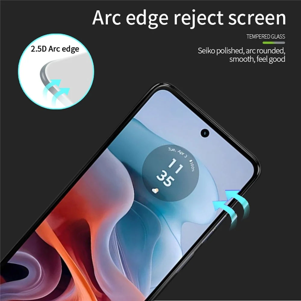 PINWUYO JK Tempered Glass Film Series-2 for Motorola Moto G45 5G / G34 5G Screen Protector Anti-Explosion - 6