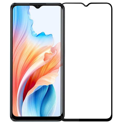 PINWUYO JK Tempered Glass Film Series-2 for Oppo A59 5G Full Glue Full Screen Protector Guard - 1