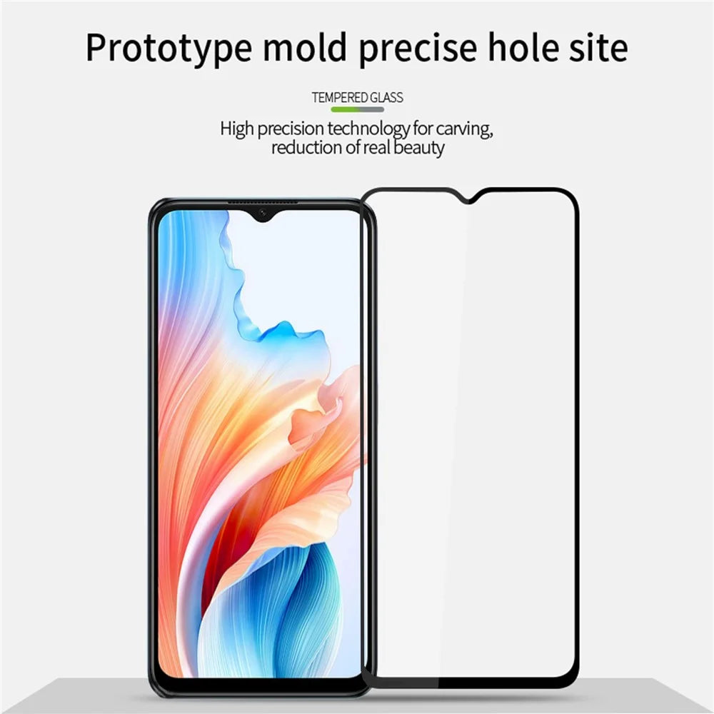 PINWUYO JK Tempered Glass Film Series-2 for Oppo A59 5G Full Glue Full Screen Protector Guard - 7