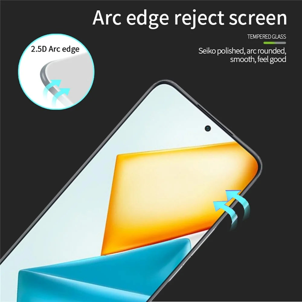 MOFI For Honor 90 GT 5G JK Tempered Glass Film Series-1 Ultra Clear Full Cover Screen Protector - 6