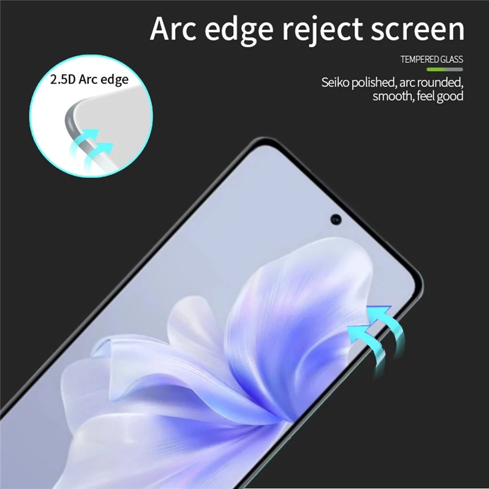 MOFI For vivo S18e 5G JK Tempered Glass Film Series-1 Screen Protector High Aluminum-silicon Glass - 6