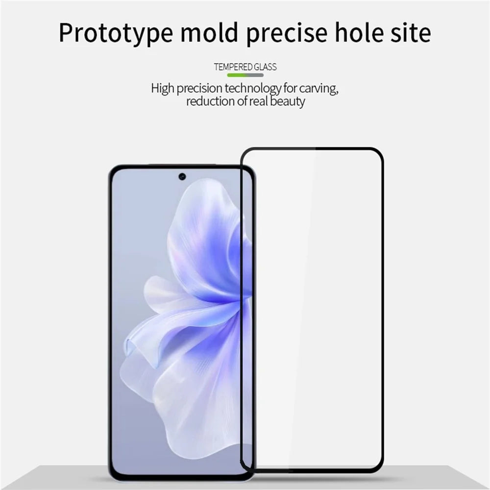 MOFI For vivo S18e 5G JK Tempered Glass Film Series-1 Screen Protector High Aluminum-silicon Glass - 7