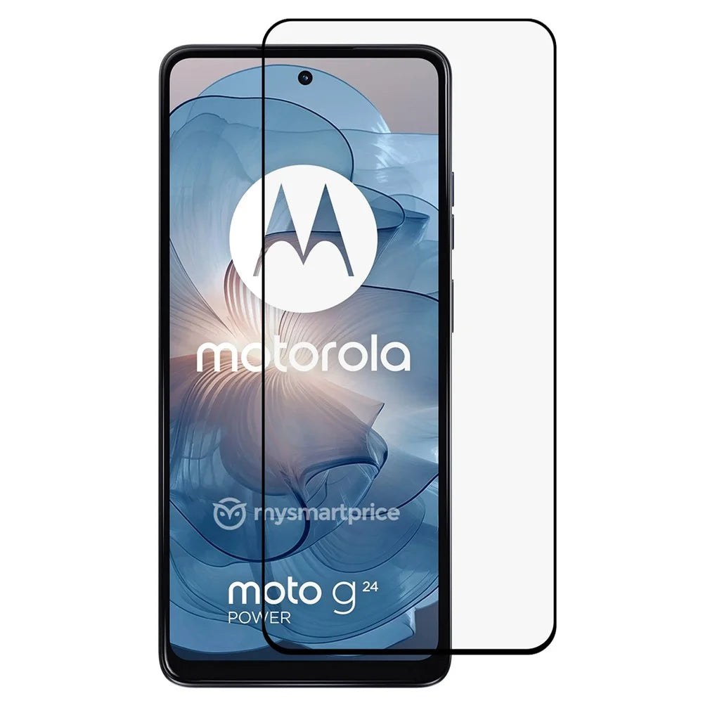 For Motorola Moto Moto E14 4G / G04 4G / G04s 4G / G24 4G Full Screen Protector Tempered Glass Film Impact-Protection - 1