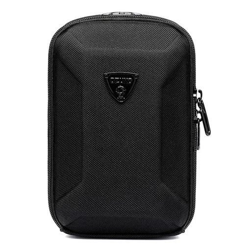 OZUKO 9442 Mini EVA Hard Shell Shoulder Bag Phone Storage Pouch Purse - Black - 1