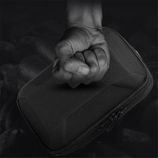 OZUKO 9442 Mini EVA Hard Shell Shoulder Bag Phone Storage Pouch Purse - Black - 2