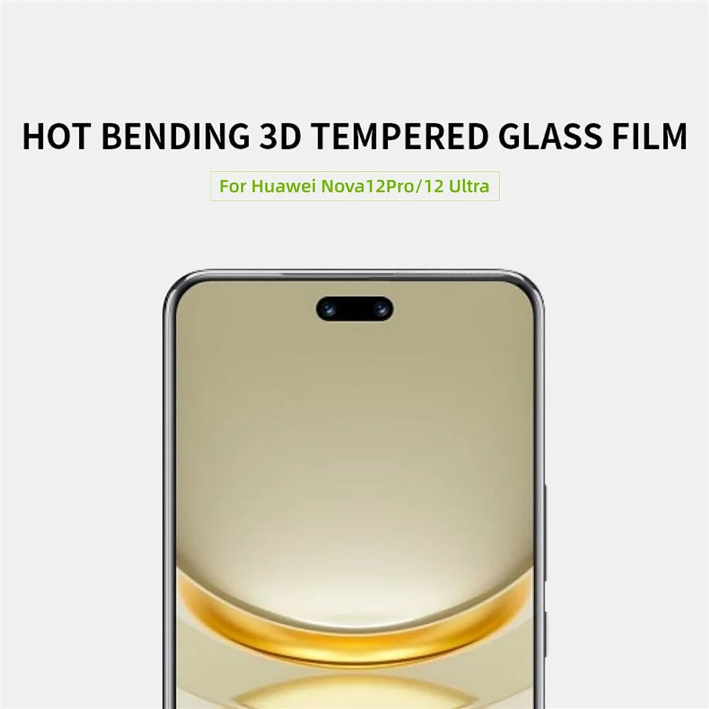 MOFI For Huawei nova 12 Pro 5G / nova 12 Ultra 5G Screen Protector 3D Curved Hot Bending Protective Film - 3