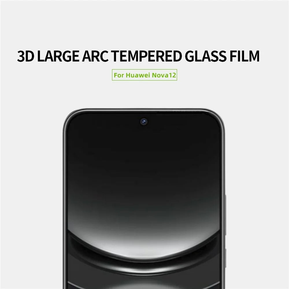 MOFI JK 3D Tempered Glass Film-1 for Huawei nova 12 5G 9H Full Screen Protector - 3
