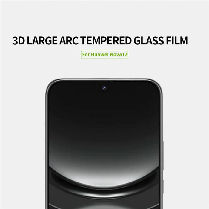 MOFI JK 3D Tempered Glass Film-1 for Huawei nova 12 5G 9H Full Screen Protector - 3