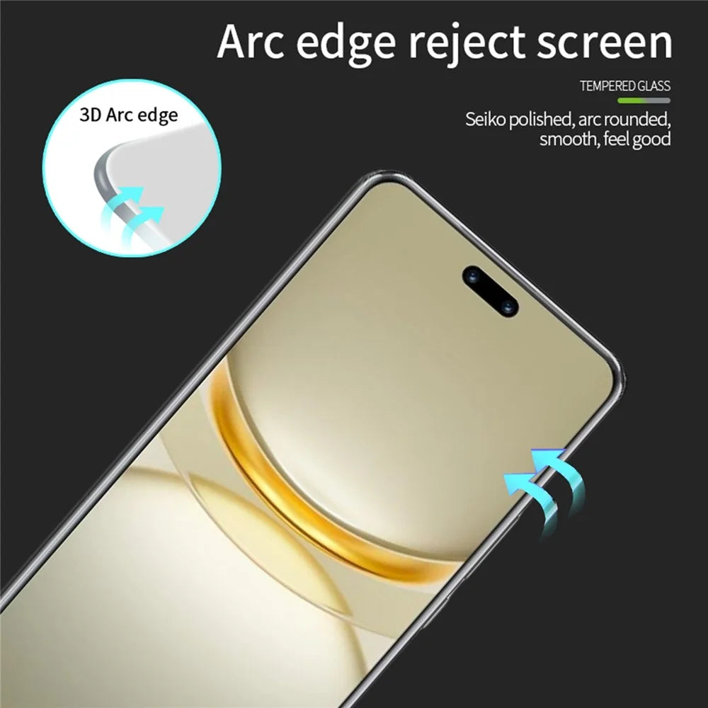 PINWUYO For Huawei nova 12 Pro 5G / nova 12 Ultra 5G Screen Protector 3D Hot Bending Tempered Glass Film - 6