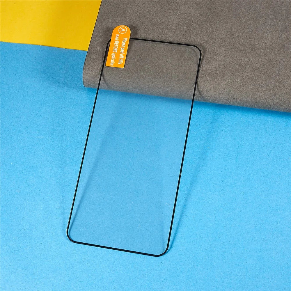 For Asus ROG Phone 8 5G / 8 Pro 5G Tempered Glass Electroplating Anti-Fingerprint Silk Printing Full Glue Screen Protector - 6