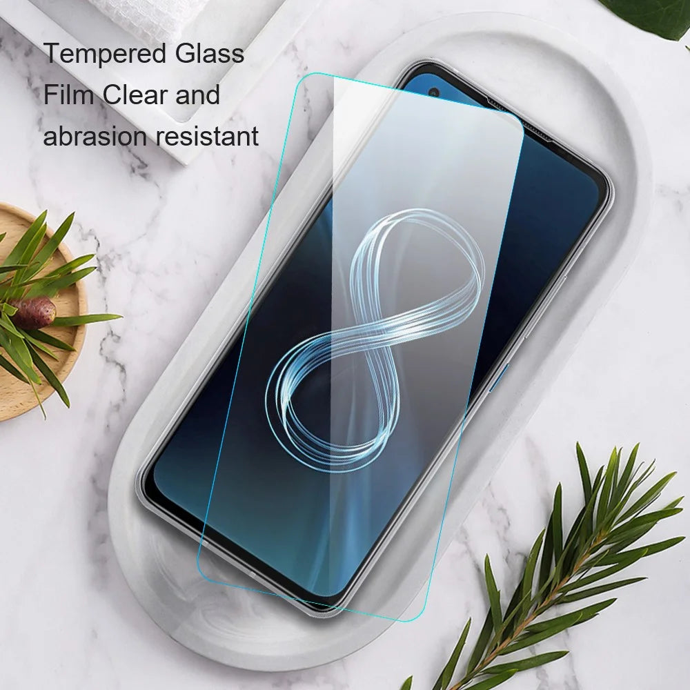 AMORUS For Asus ROG Phone 8 5G / Phone 8 Pro 5G 2.5D Arc Edge Screen Protector Shatter-proof - 4