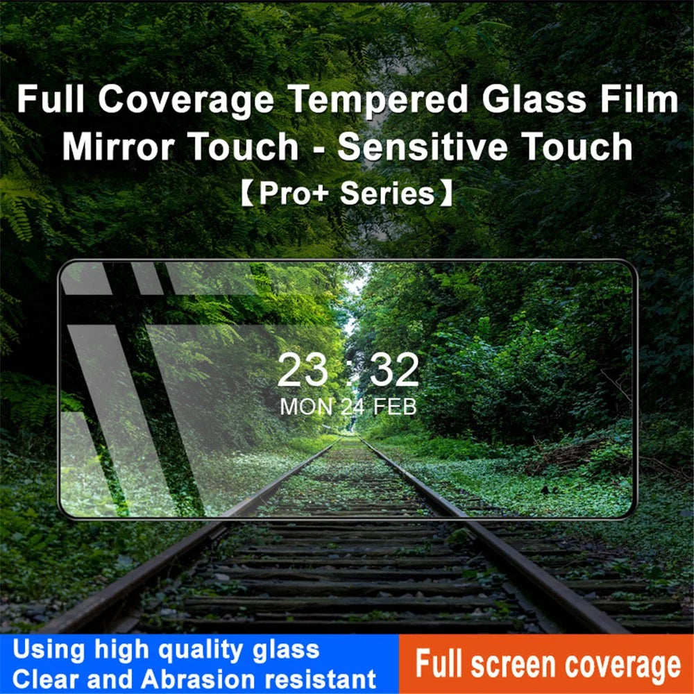 IMAK Pro+ Series For Asus ROG Phone 8 Pro 5G / 8 5G Full Screen Protector Tempered Glass 9H Protective Film - 3