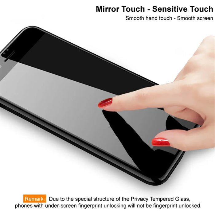 IMAK For OnePlus 12 5G Anti-peep Screen Protector Full Coverage Side Glue 3D Curved Film - 7