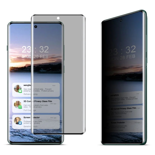 IMAK For vivo X100 5G / X100 Pro 5G Film Full Coverage 3D Curved Anti-peep Screen Protector - 1