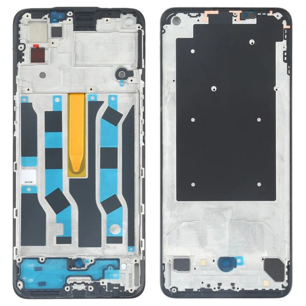 For Oppo Reno5 4G / Reno5 K Phone Middle Plate Frame Repair Part (A-Side) (without Logo) - 1