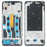 For Oppo Reno5 4G / Reno5 K Phone Middle Plate Frame Repair Part (A-Side) (without Logo) - 1
