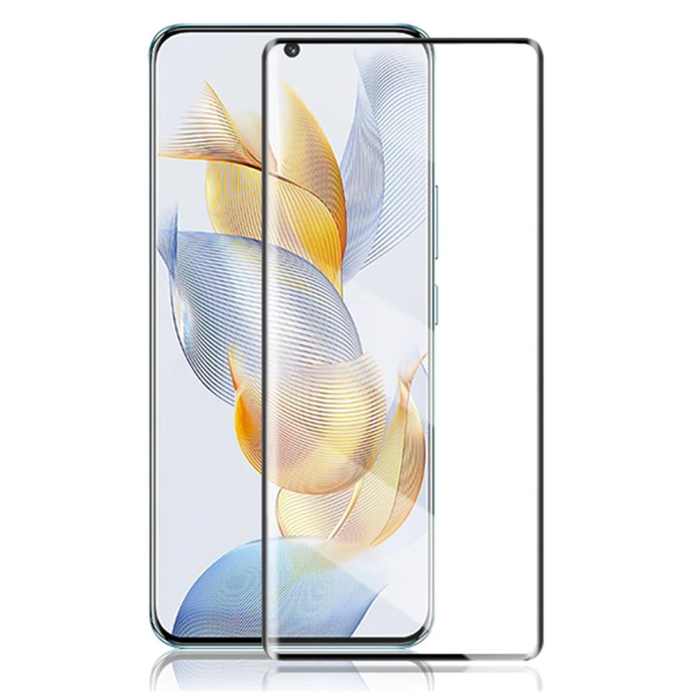 MOCOLO For Honor 90 Full Screen Protector Tempered Glass Anti-explosion Film - Black - 1
