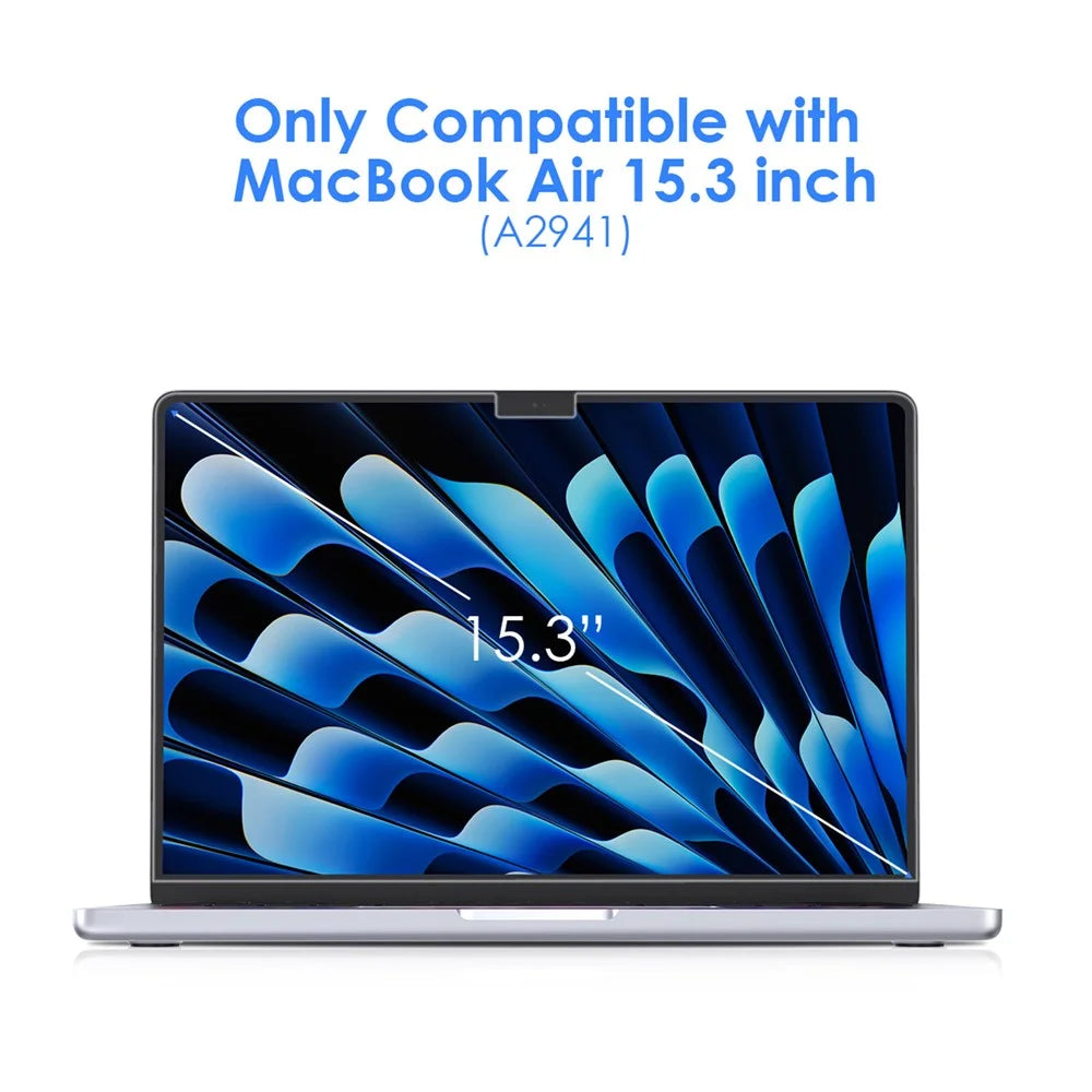 LENTION for Macbook Air 15 inch (2023) M2 A2941 / (2024) A3114 M3 Screen Protector HD Clear Laptop PET Screen Film - 4