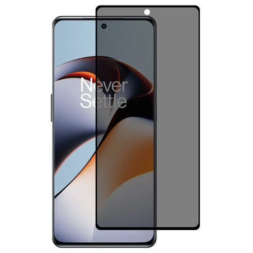 For OnePlus Ace 3 5G / 12R 5G Privacy Screen Protector Curved Edge Tempered Glass Film Side Glue - 1