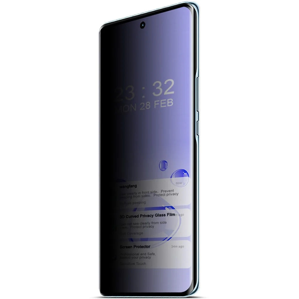 IMAK For Honor X50 5G Screen Protector Privacy 3D Curved Tempered Glass Film Saver - 4