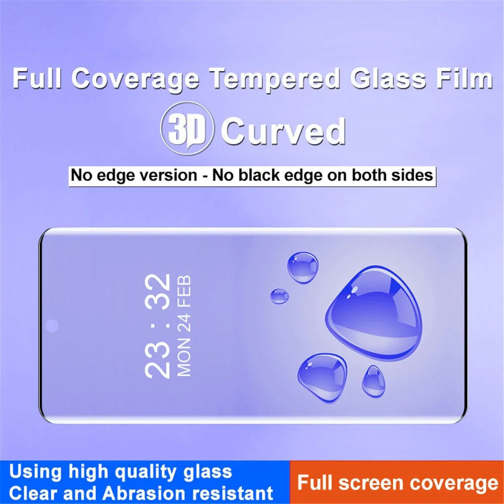 IMAK For Honor X50 GT 5G Screen Protector Tempered Glass 3D Curved Edge Full Coverage - 3