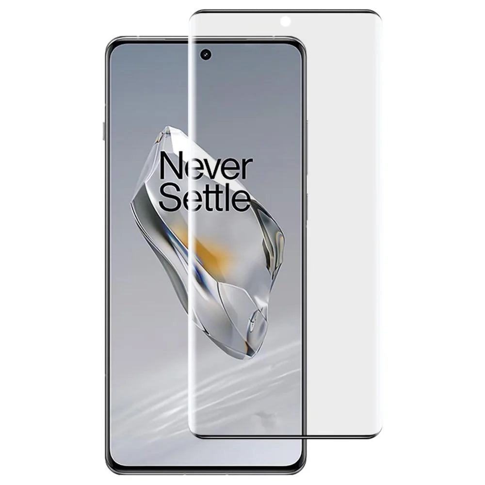 IMAK For OnePlus 12 5G Clear Screen Protector Tempered Glass Film 3D Curved Smooth Touch - 1
