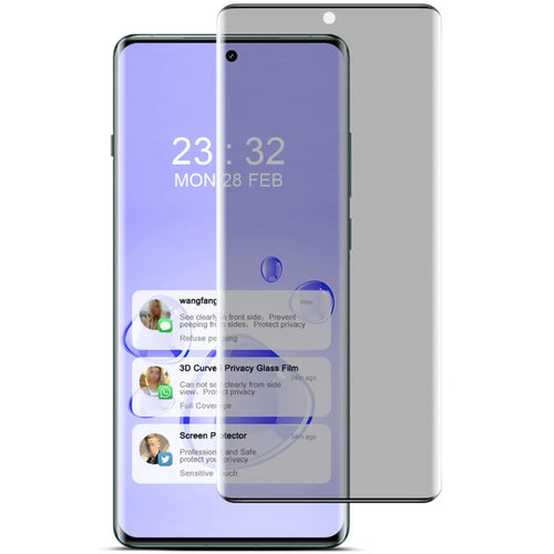 IMAK For OnePlus 12 5G Screen Protector 3D Curved Anti Spy Private Film - 1