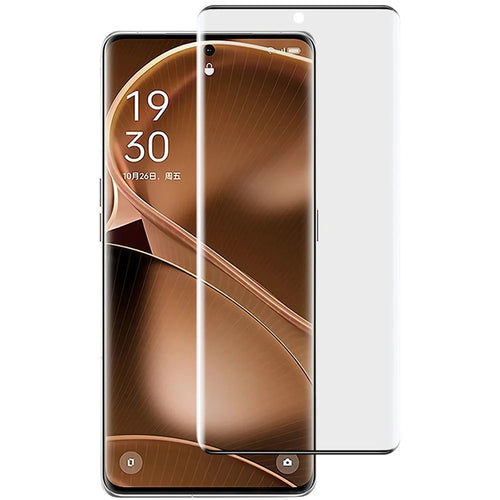 IMAK For Oppo Find X6 Pro Screen Protector Tempered Glass Film 3D Curved, Shatterproof - 1