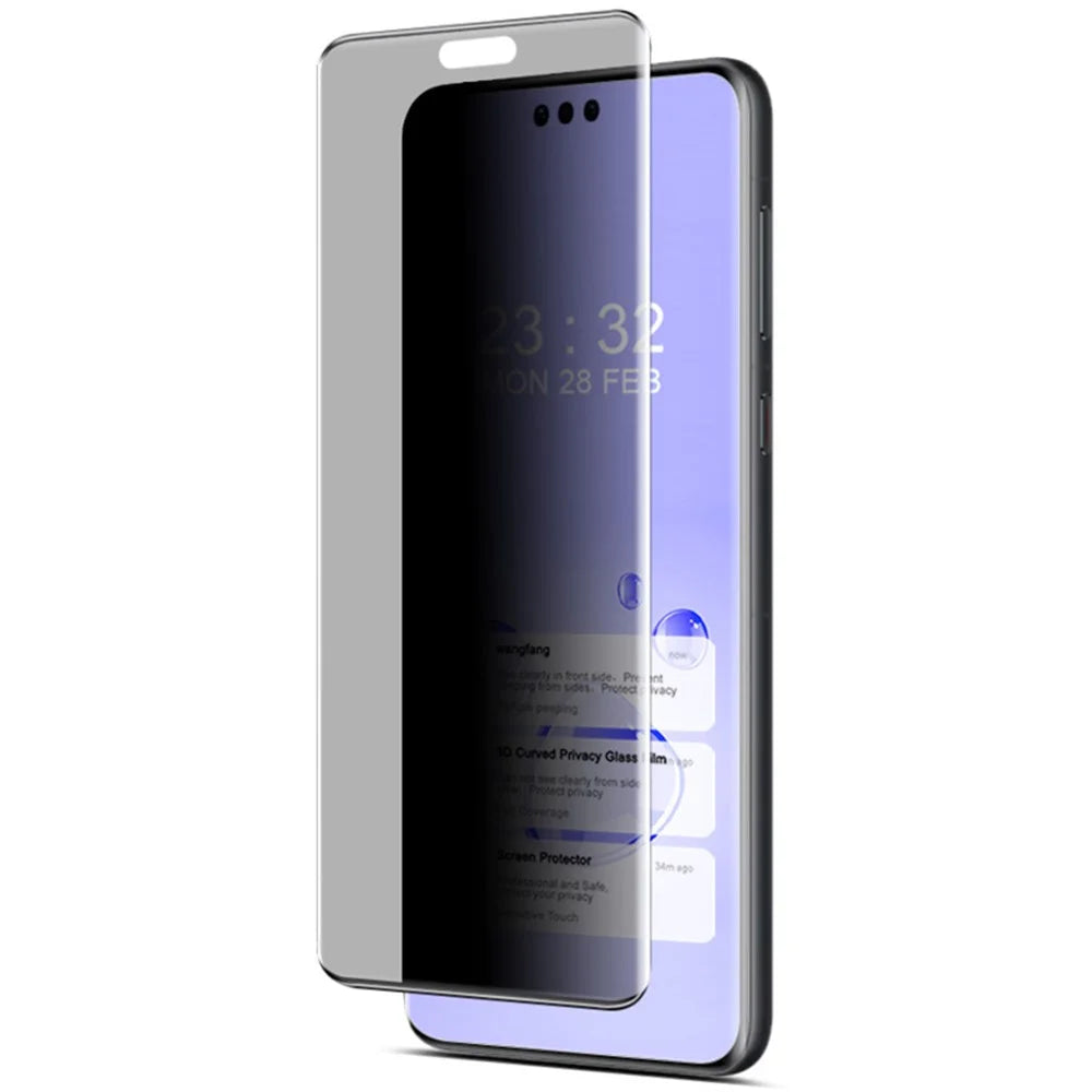 IMAK For Huawei Mate 60 Pro / Mate 60 Pro+ Screen Protector Privacy 3D Curved Shatterproof Film - 3