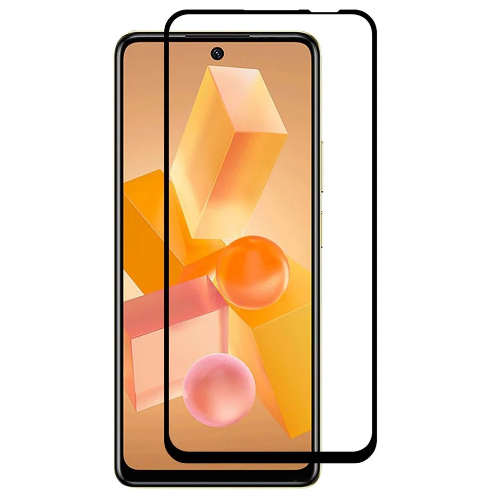 For Infinix Hot 40 / Hot 40 Pro Tempered Glass Film 9D HD Clear Screen Protector - 1