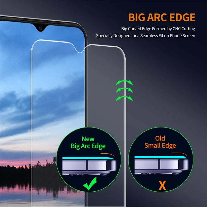 ENKAY HAT PRINCE 10Pcs For Nokia G42 Screen Protector High Aluminum-silicon Glass Large Arc Edge - 4