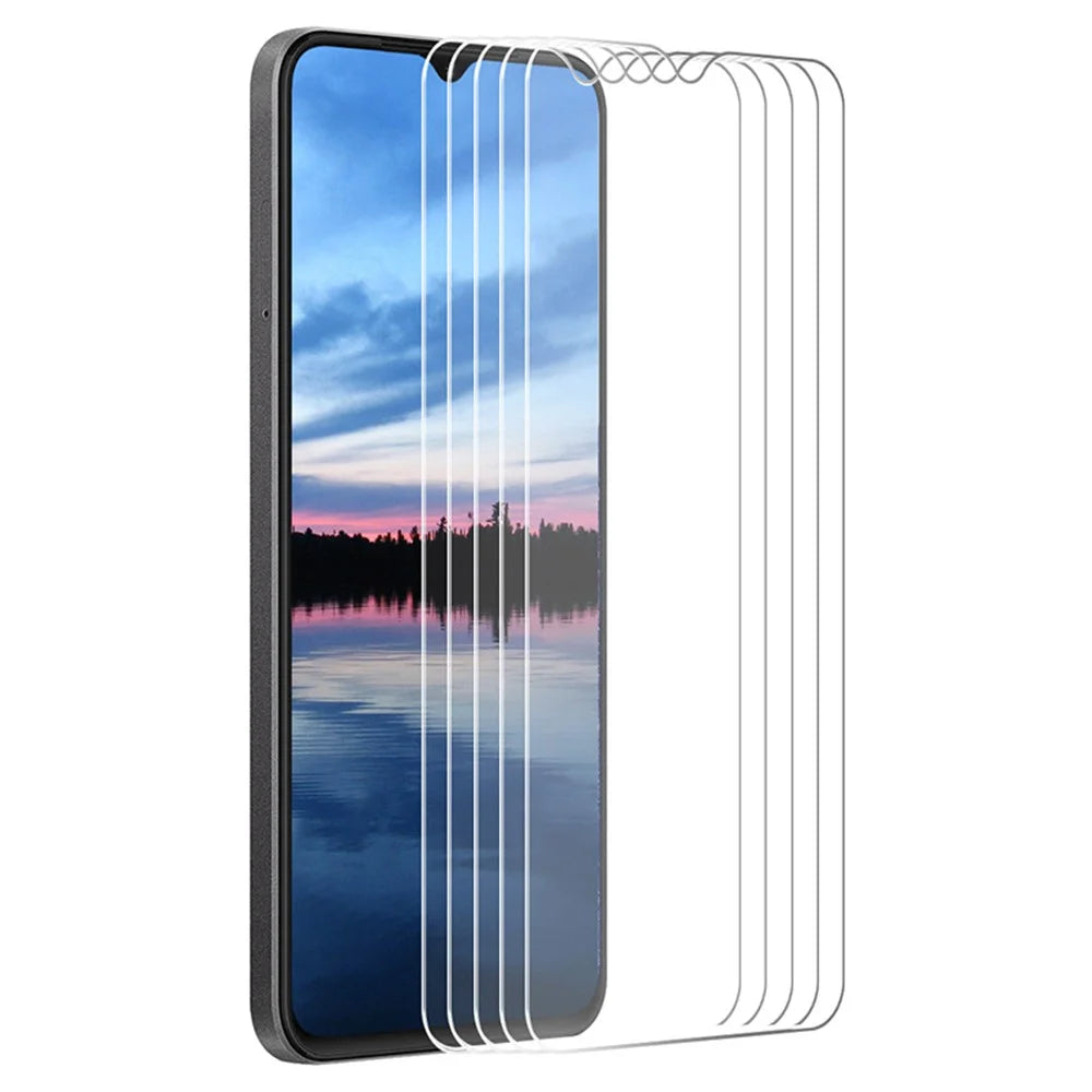 ENKAY HAT PRINCE 5Pcs For Nokia C12 4G Screen Protector Full Glue High Aluminum-silicon Glass Film - 1