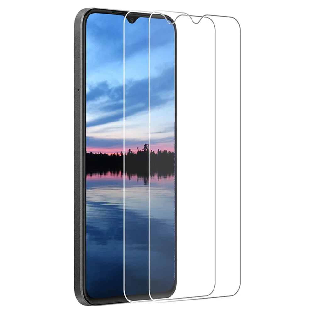 ENKAY HAT PRINCE 2Pcs For Nokia C12 4G Screen Protector Large Arc Edge High Aluminum-silicon Glass - 1