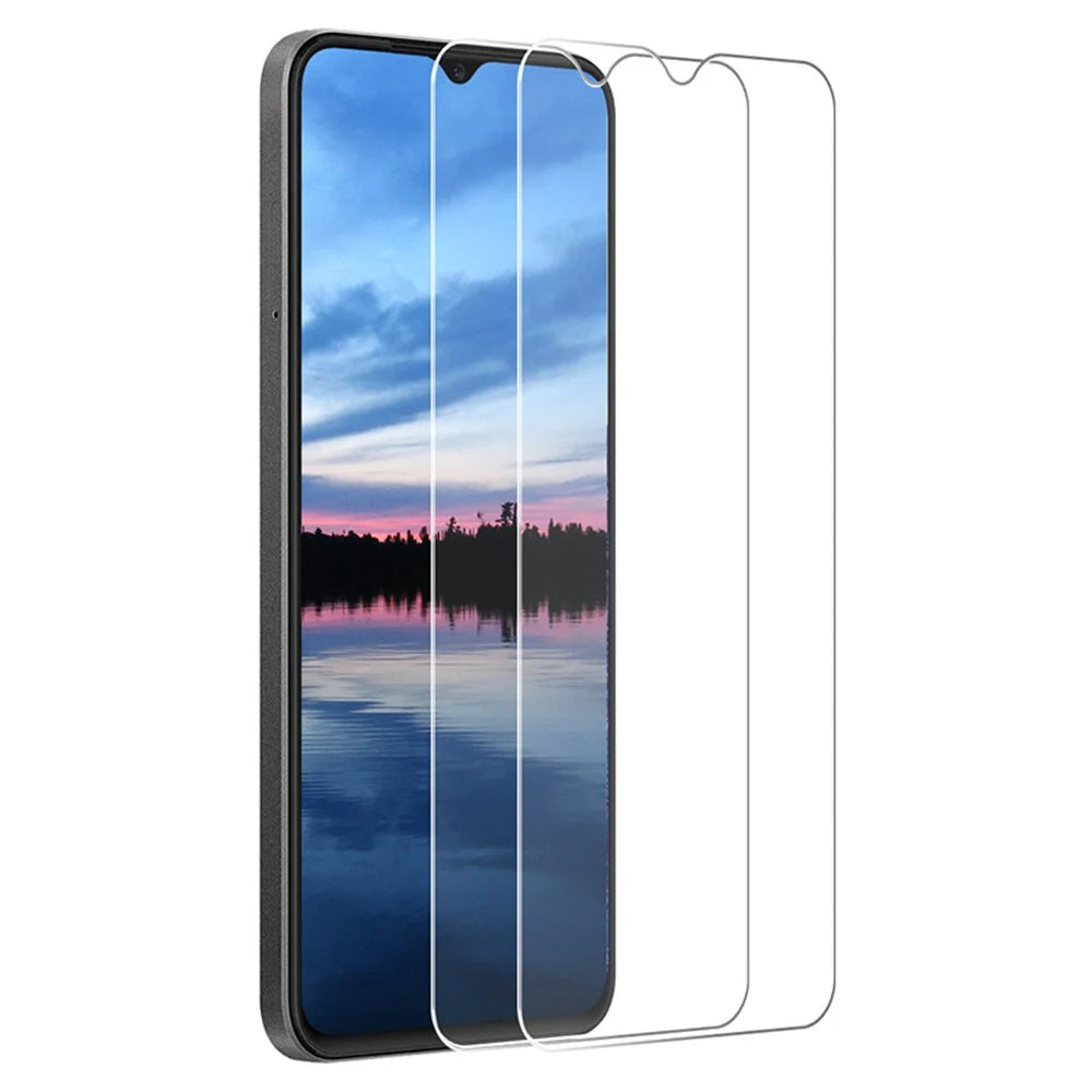 ENKAY HAT PRINCE 2Pcs For Oppo A18 4G  /  A38 4G Screen Protector Arc Clear High Aluminum-silicon Glass Film - 1