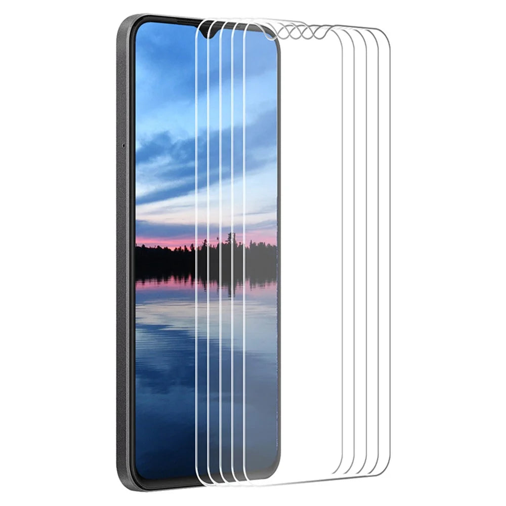 ENKAY HAT PRINCE 5Pcs For Oppo A18 4G  /  A38 4G Tempered Glass Fully Transparent High Aluminum-silicon Glass Film - 1