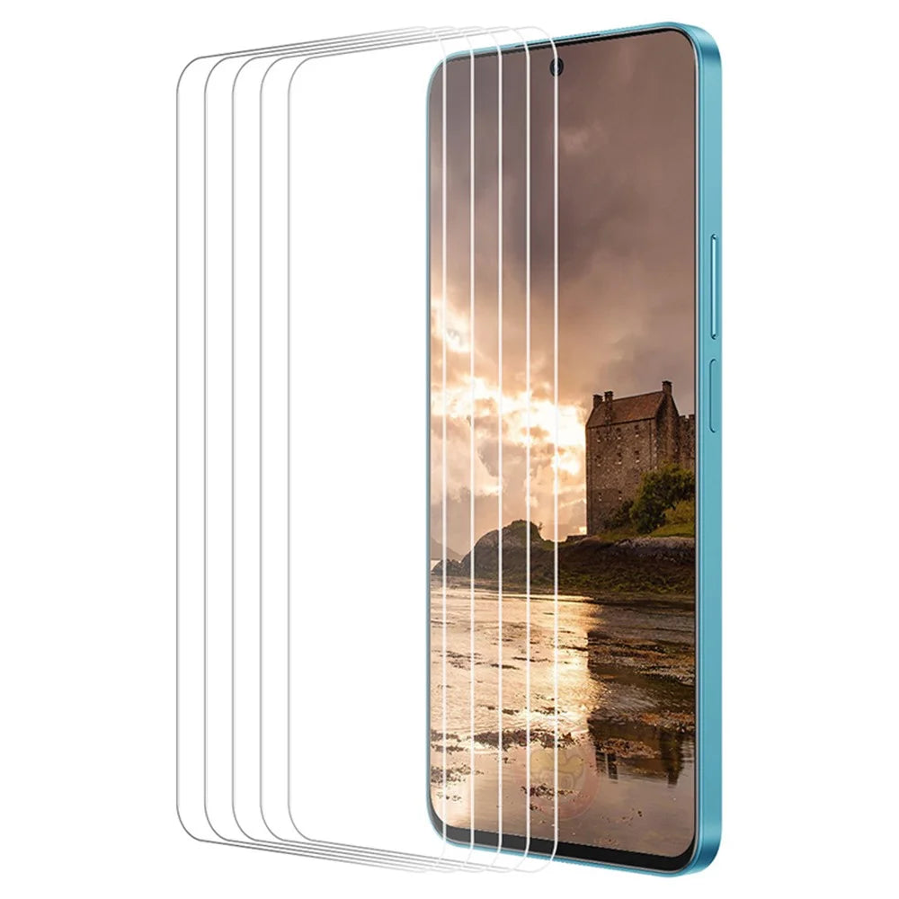 ENKAY HAT PRINCE 5Pcs For Honor Play 50 Plus 5G Screen Protector Scratch-proof Large Arc Edge Film - 1