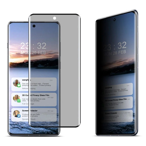 IMAK For Oppo Find X7 5G Anti-peep Screen Film Full Coverage 3D Curved Protector - 1