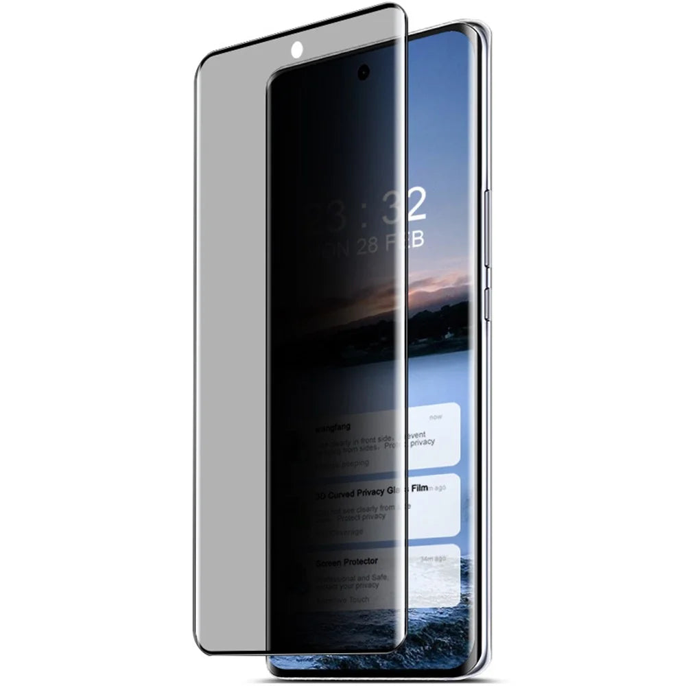 IMAK For Honor X50 GT 5G Screen Protectors Anti-peep 3D Curved Screen Film - 5