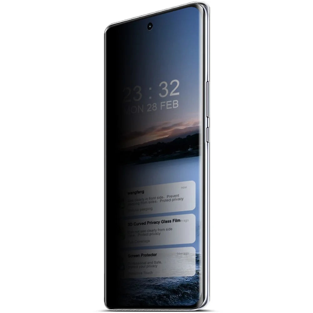 IMAK For Honor X50 GT 5G Screen Protectors Anti-peep 3D Curved Screen Film - 6