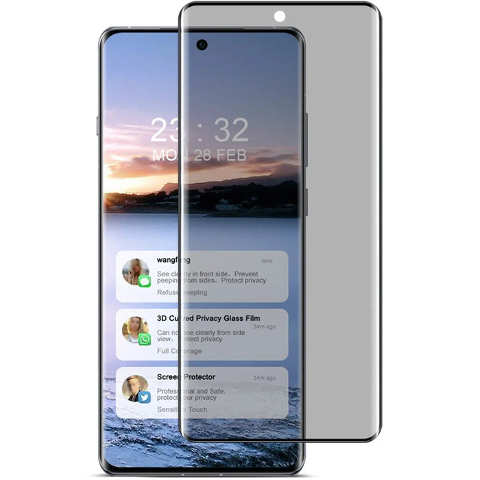 IMAK For Oppo Find X7 Ultra Screen Film Anti-peep Tempered Glass Screen Protector - 4