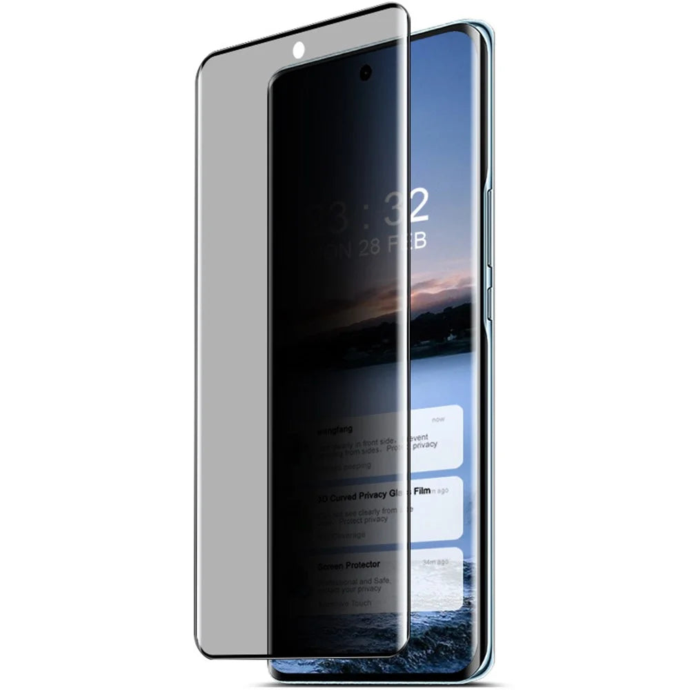 IMAK For vivo X50 5G Full Screen Protectors 3D Curved Anti-Spy Phone Film - 5