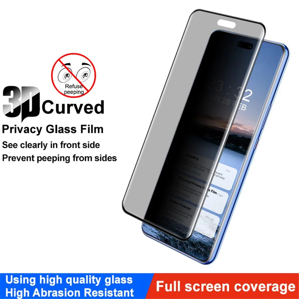 IMAK For Huawei nova 12 Pro 5G / nova 12 Ultra 5G Phone Protective Film Anti-peep 9H Screen Protector - 2