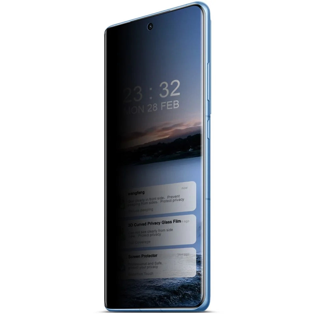 IMAK For OnePlus Ace 3 5G / 12R 5G Protective Film Anti-Spy Complete Covering Screen Protector - 6