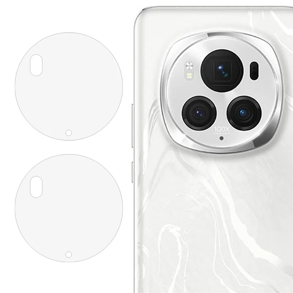 2PCS For Honor Magic6 Pro 5G / X50 Pro 5G Lens Film 2.5D Arc Edge Ultra Clear Camera Lens Protector - 1